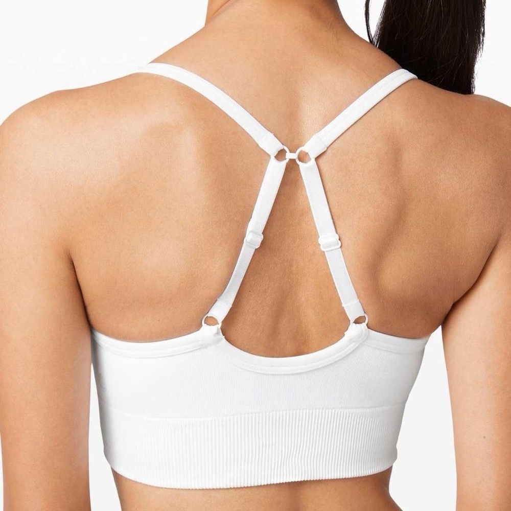 White Women's Intimate Bralette - Picture 2 of 5